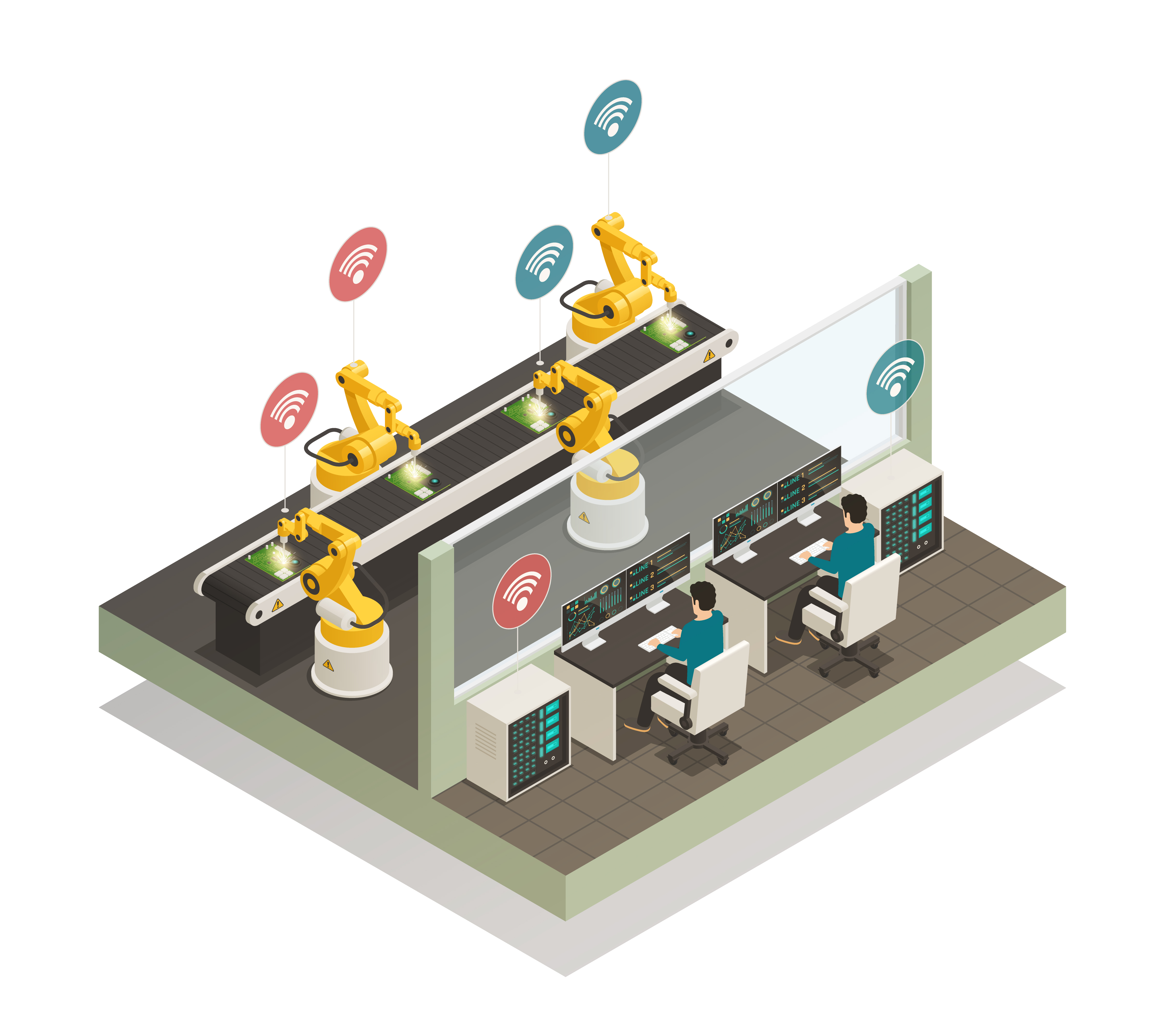 Tech Business illustration